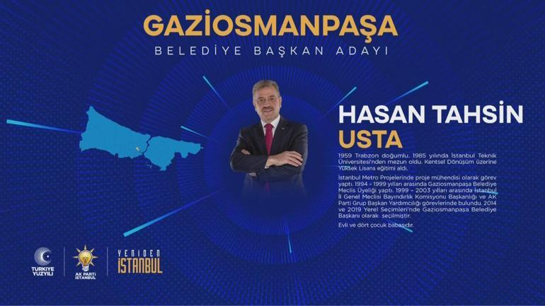 AK Parti İstanbul ilçe belediye başkan adayları açıklandı