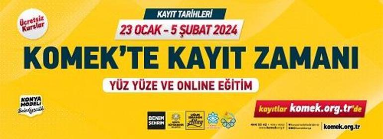 KOMEK kurs kayıt (online) başvuru tarihleri 2024: KOMEK kurs kayıtları nasıl yapılır