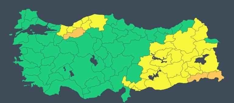 O tarihten itibaren İstanbulda kar başlıyor 26 Ocak 2024 hava durumu