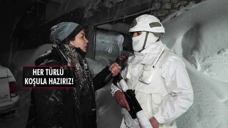 Dondurucu soğuk onları durduramıyor Teröre kilit vuran kahramanlar CNN TÜRKte