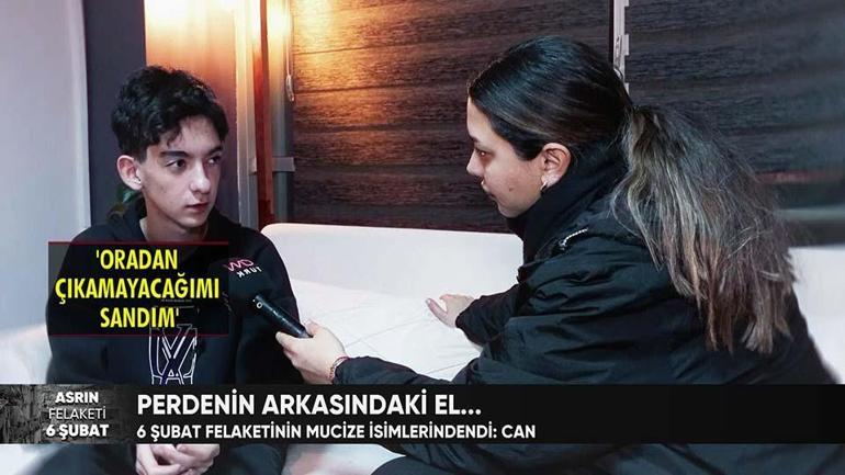 Perdenin arkasındaki el... CNN TÜRK ekibi 1 yıl sonra Can ile buluştu