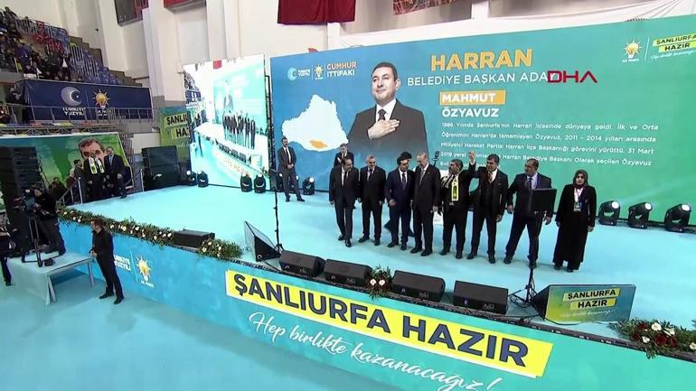 AK Parti Şanlıurfa ilçe başkan adayları tanıtıldı Cumhurbaşkanı Erdoğandan açıklamalar