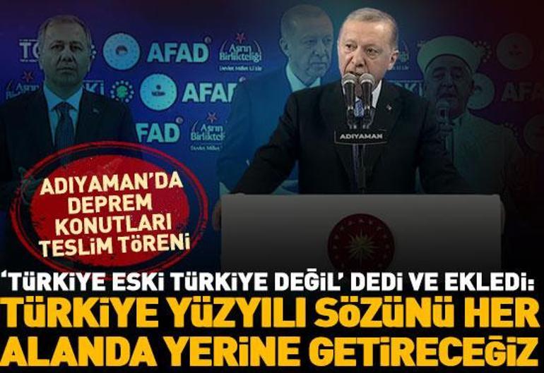 AK Parti Adıyaman aday tanıtımı Cumhurbaşkanı Erdoğandan açıklamalar