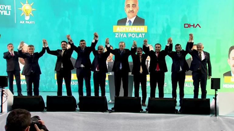 AK Parti Adıyaman aday tanıtımı Cumhurbaşkanı Erdoğandan açıklamalar