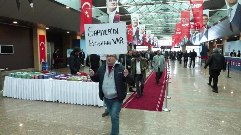 Ekrem İmamoğluna Sarıyer protestosu
