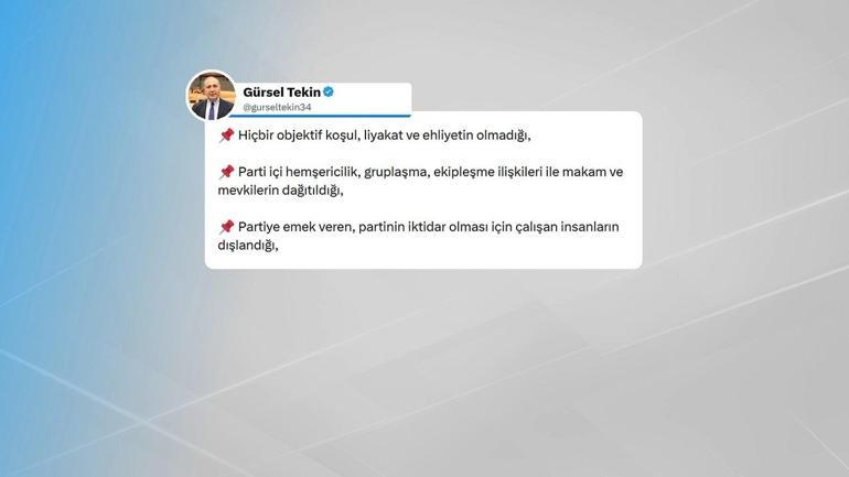 CHPde peş peşe istifalar