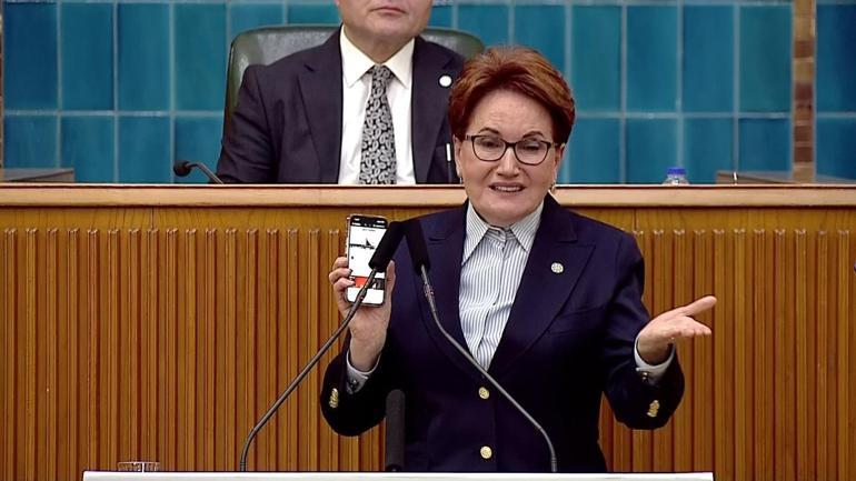 Meral Akşener grup kürsüsünde ağladı