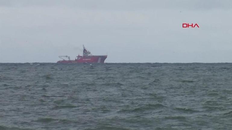 Marmara’da batan geminin 6 kişilik kayıp mürettebatını arama çalışmaları devam ediyor