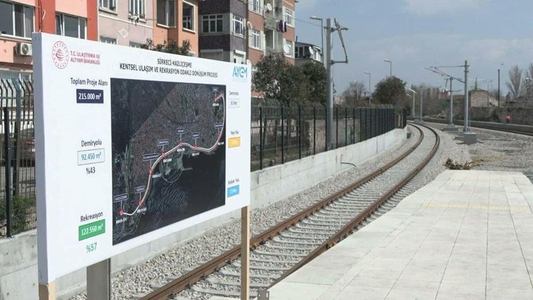 Sirkeci - Kazlıçeşme tren hattı durakları Sirkeci - Kazlıçeşme tren hattı hangi güzergahlardan geçiyor