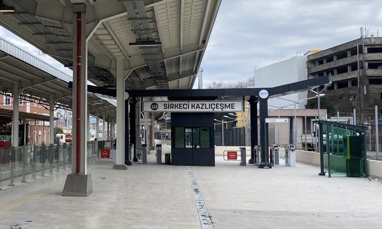 Sirkeci - Kazlıçeşme tren hattı durakları Sirkeci - Kazlıçeşme tren hattı hangi güzergahlardan geçiyor