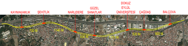 İzmir Fahrettin Altay - Narlıdere metro durakları İzmir Narlıdere metrosu açıldı mı, hangi saatlerde çalışıyor