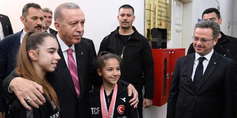Cumhurbaşkanı Erdoğandan Manisa Valisi Ünlü’ye ziyaret