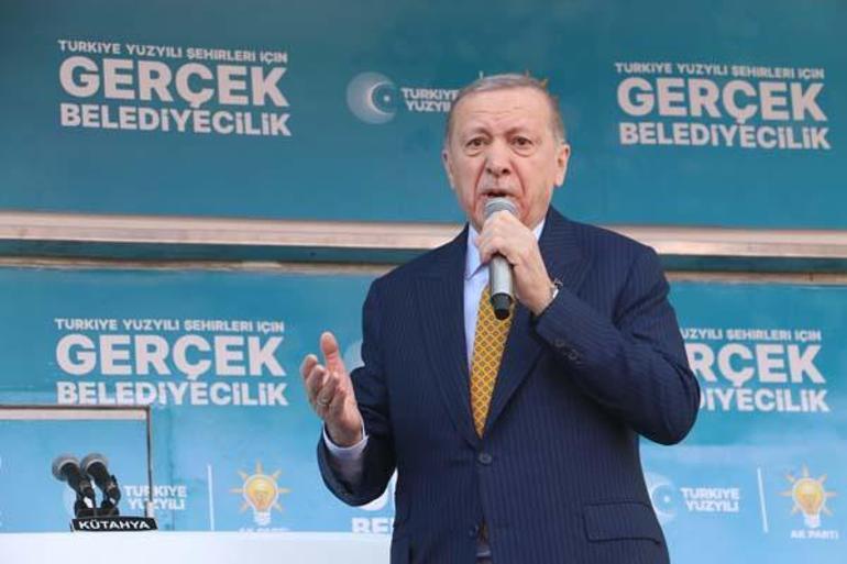 Son dakika... Cumhurbaşkanı Erdoğan Kütahyada: Meydanı kirli ittifaklara bırakmayız