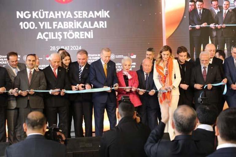 SON DAKİKA: Erdoğan Kütahyada fabrika açılış töreninde: Türkiye üretim ve ihracatla büyüyor