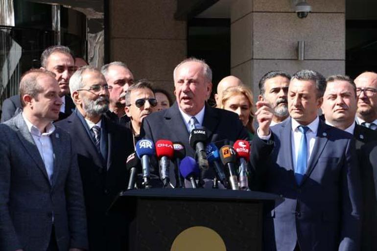 Muharrem İnceden YSKya, Tarsus ve Güzelbahçe tepkisi