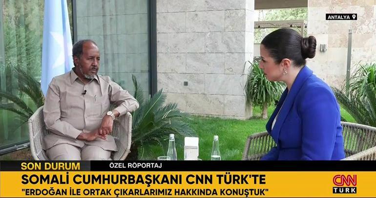 Somali Cumhurbaşkanı Mahmud, Türkiye ile ilişkileri CNN TÜRKe yorumladı