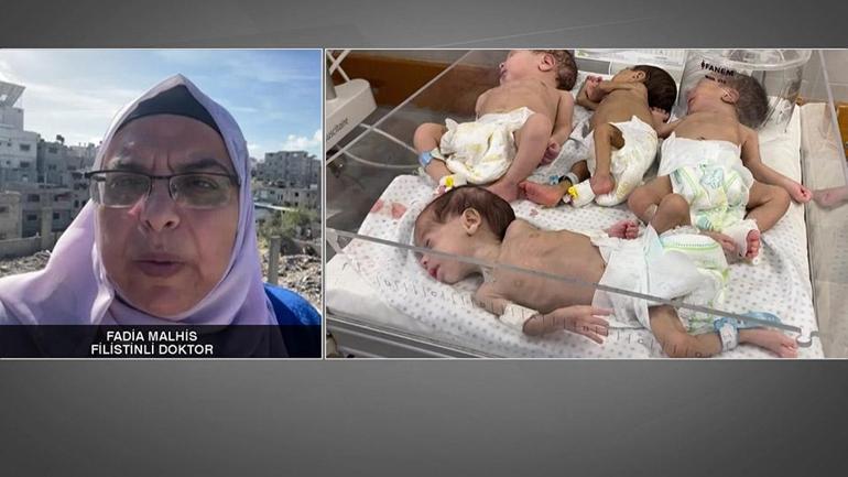 CNN TÜRKe konuşan Gazzeli kadın doktor, acı gerçekleri bir bir anlattı