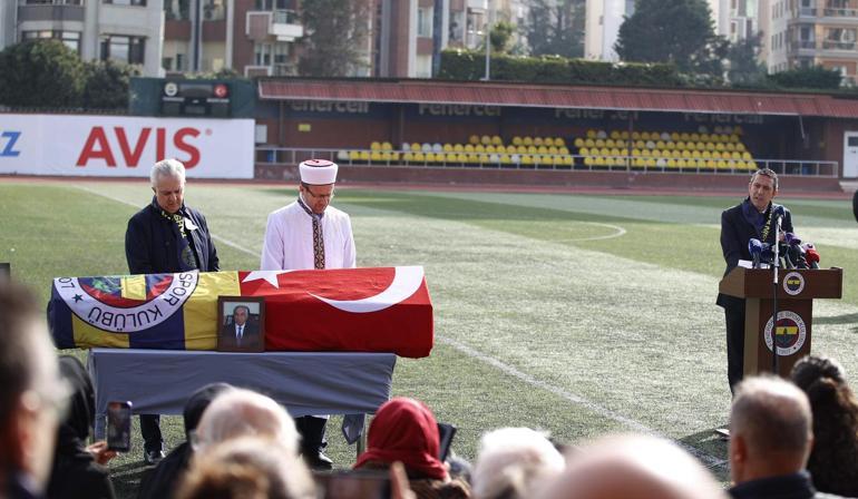 Fenerbahçede Tahsin Kaya son yolculuğuna uğurlandı