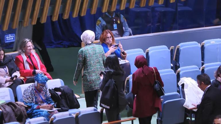 Bakan Göktaştan BM’de ‘İsrail’ protestosu: İsrailli yetkili konuşurken salonu terk etti
