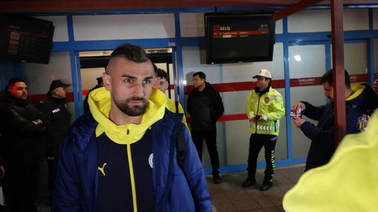 Fenerbahçe kafilesi Trabzona geldi