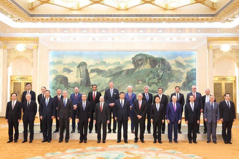 Çin Devlet Başkanı, ABD’li iş insanlarıyla Pekin’de bir araya geldi