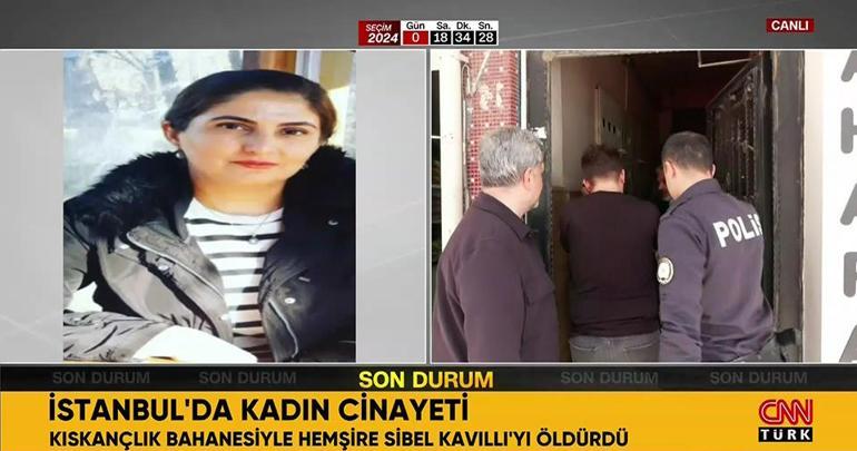 İstanbulda kıskançlık cinayeti Hemşire sevgilisini öldürdü