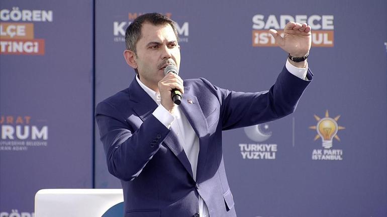 İBB Başkan Adayı Murat Kurumdan İmamoğluna: İstanbula tek bir çivi çakmadı