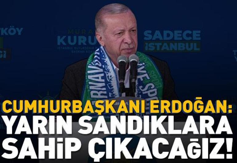 Cumhurbaşkanı Erdoğandan Güngörende açıklamalar