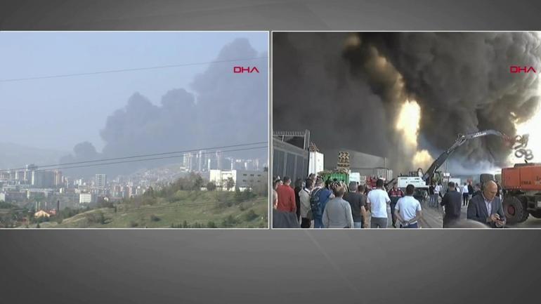 Son dakika Ankarada Hurdacılar Sitesinde yangın