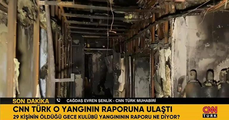 Beşiktaşta kulüpteki yangının bilirkişi raporuna CNN TÜRK ulaştı