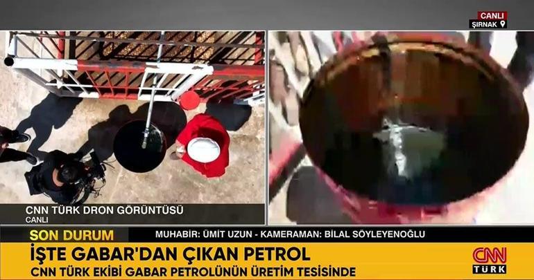 Gabar petrolünün kalbinden canlı yayın CNN TÜRK üretim tesisinde