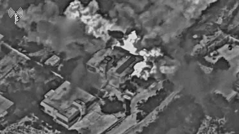 İsrailden Hizbullaha dronlu saldırı Görüntüleri yayınladılar...