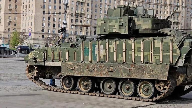 Leoparddan ABD zırhlısına: Ukrayna baskınında ele geçirildi, Moskovada sergilenecek