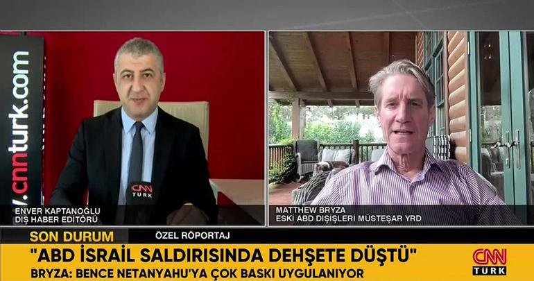 Eski ABDli Büyükelçi CNN TÜRKte konuştu: ABD İsrail saldırısında dehşete düştü