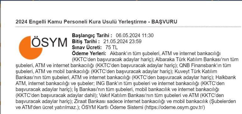 EKPSS 2024 kura başvuru ekranı ÖSYM: EKPSS kura başvurusu ne zaman, nasıl yapılır