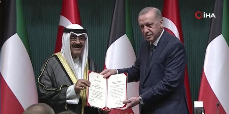 Türkiye ve Kuveyt arasında 6 anlaşma imzalandı