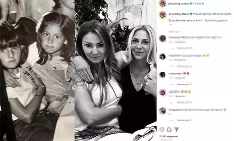 Pınar Altuğdan yıllar sonra aynı poz