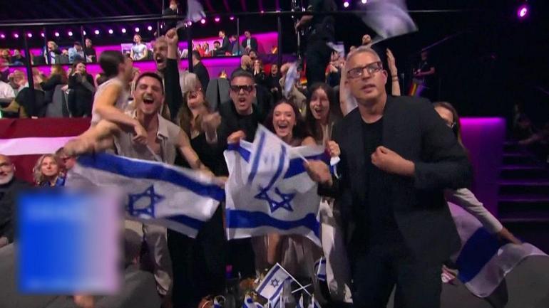 İsveçlilerden Eurovision’da İsrail protestosu