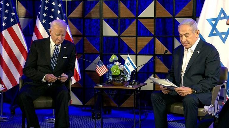 ABD merkezli gazeteden ABD Başkanına uyarı: Netanyahu Bidenı kullanmaya hazır
