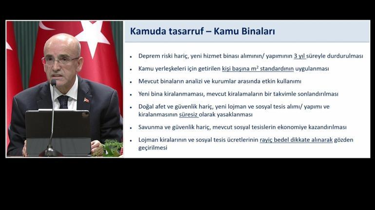 Son Dakika | Bakan Şimşek açıkladı 8 maddede kamuda tasarruf paketinin detayları belli oldu