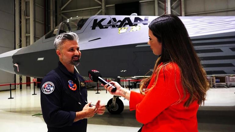 Türk mühendisler üretti, Türk pilotlar uçurdu… CNN TÜRK KAAN’ın üretildiği tesiste