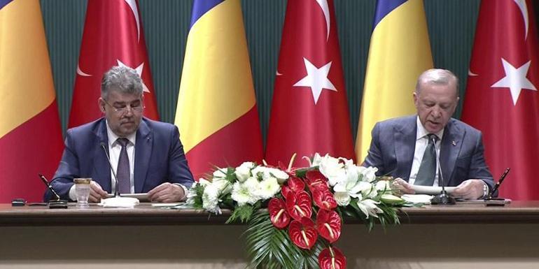 Romanya Başbakanı ile ortak basın toplantısı Erdoğan: Ticaret hedefimiz 15 milyar dolar