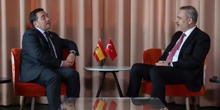 Bakan Fidan, İspanya Dışişleri Bakanı ile görüştü