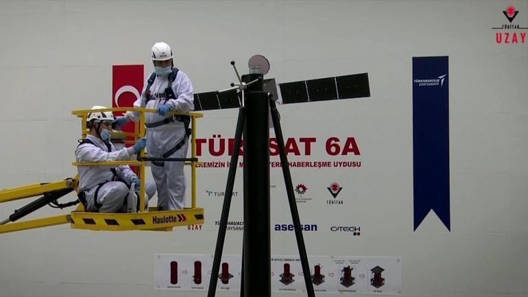 Türksat 6A uzay için gün sayıyor