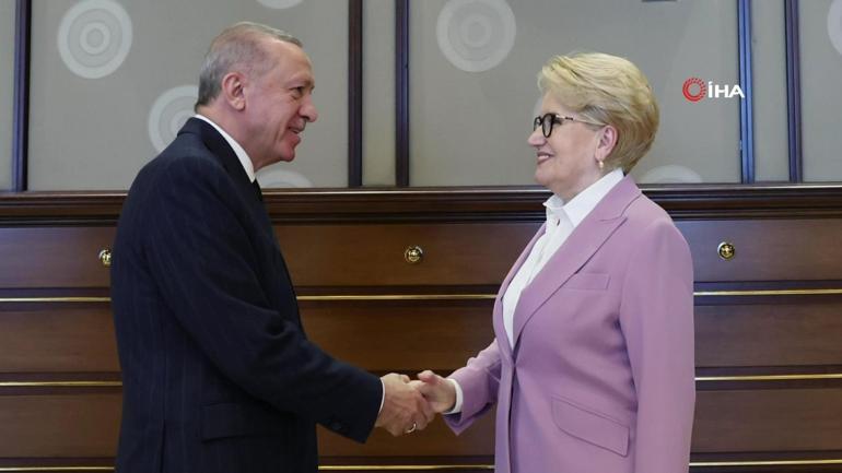 SON DAKİKA HABERİ: Erdoğan-Akşener görüşmesi sona erdi