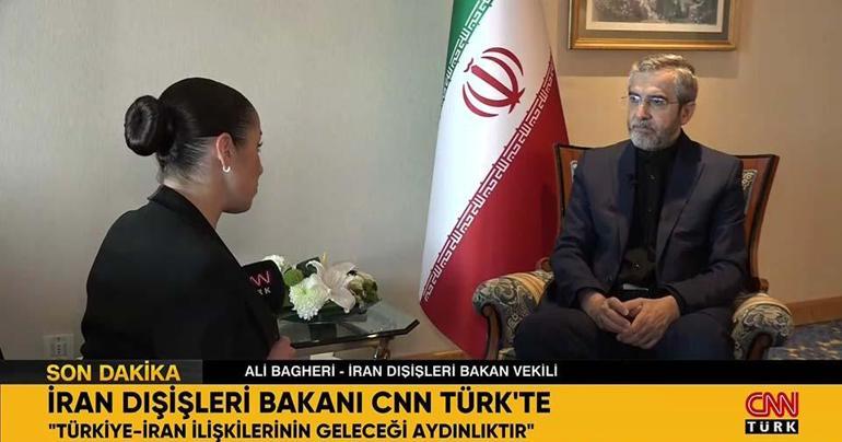 Son Dakika Haberi: İran Dışişleri Bakan Vekili CNN TÜRKte... Ali Bagheri, İsraile meydan okudu