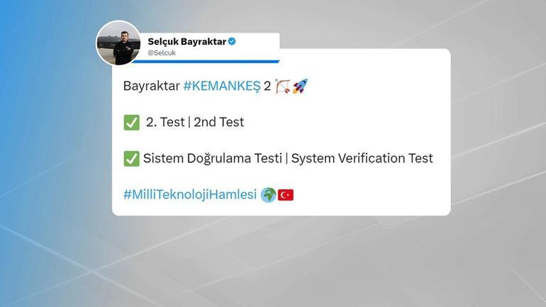 Kemankeş seyir füzesinden başarılı test