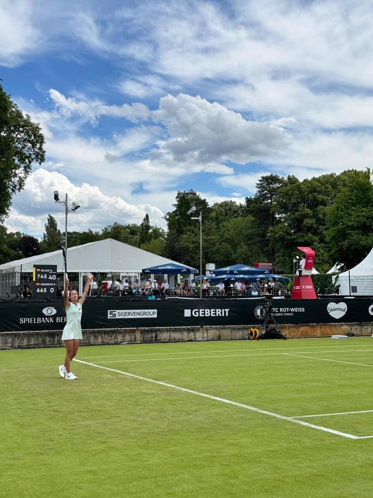 Milli tenisçi Zeynep Sönmez, Ecotrans Ladies Open’da ana tabloya yükseldi