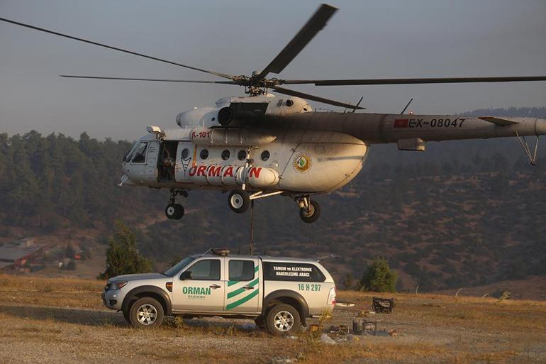 Son dakika haber: Çanakkale, Bursa ve İzmirde orman yangını Son durum ne