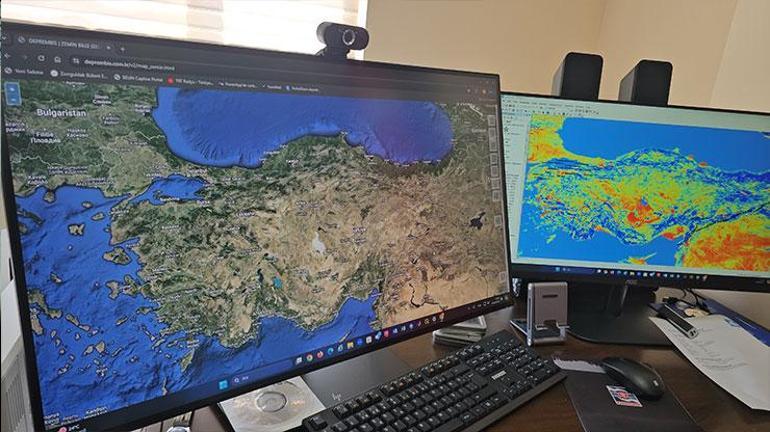 ‘Deprem Bilgi Sistemi’ uygulaması geliştirildi Seçilen noktanın zemin bilgilerini gösteriyor